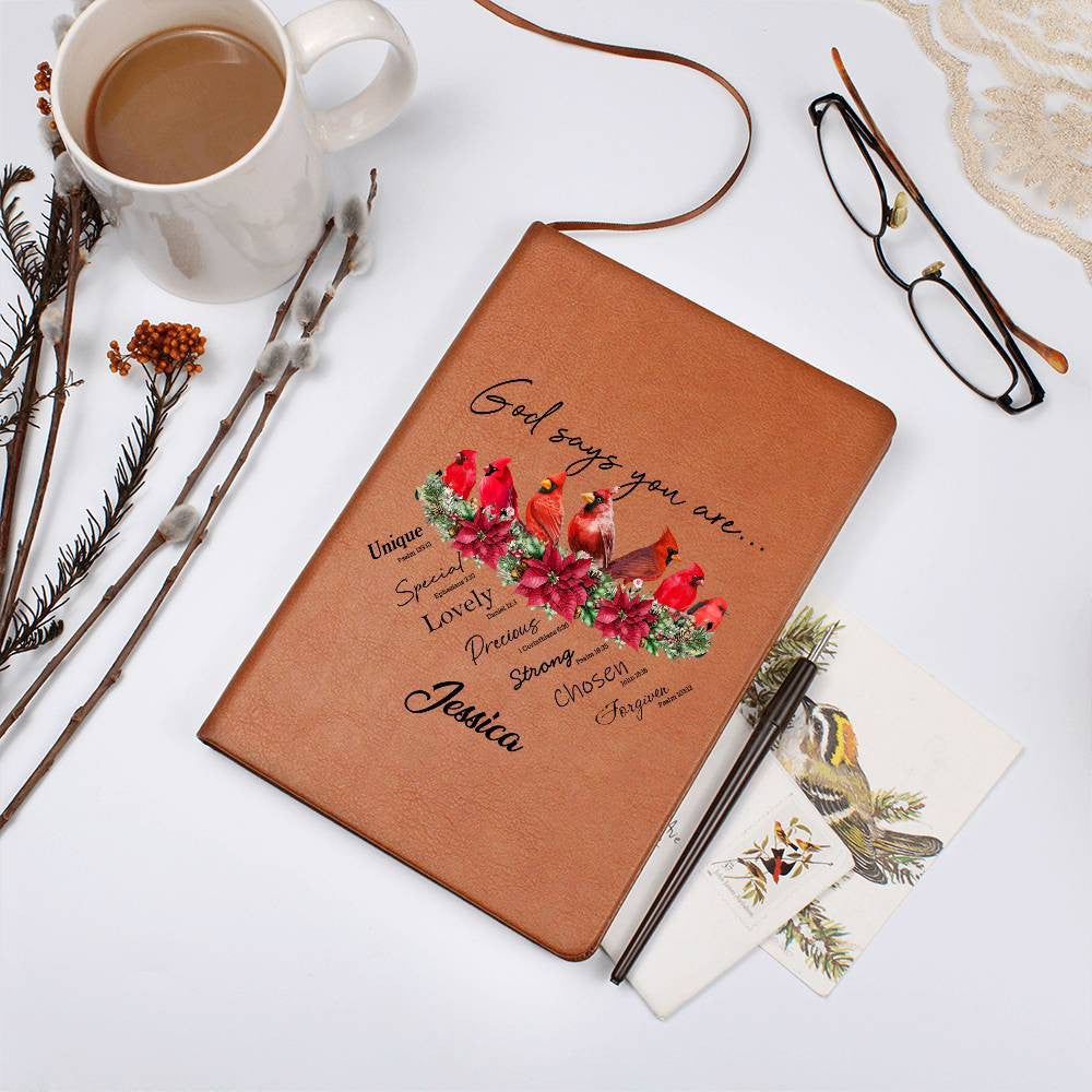 Cardinal Birds God Says You Are Journal-[Heartfelt Family Gift]