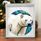 Polar Bear Christmas Ornament-[Heartfelt Family Gift]