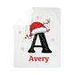 Custom INitial Name Sherap Fleece Blanket-[Heartfelt Family Gift]