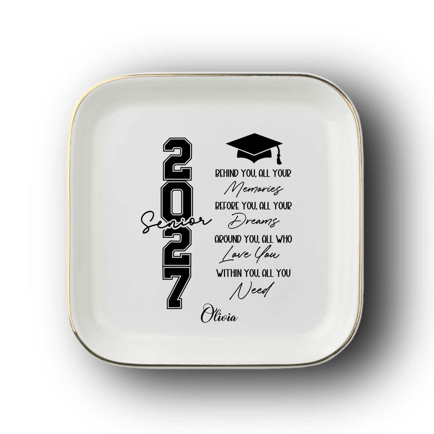 Senior Class of 2027 Jewelry Dish