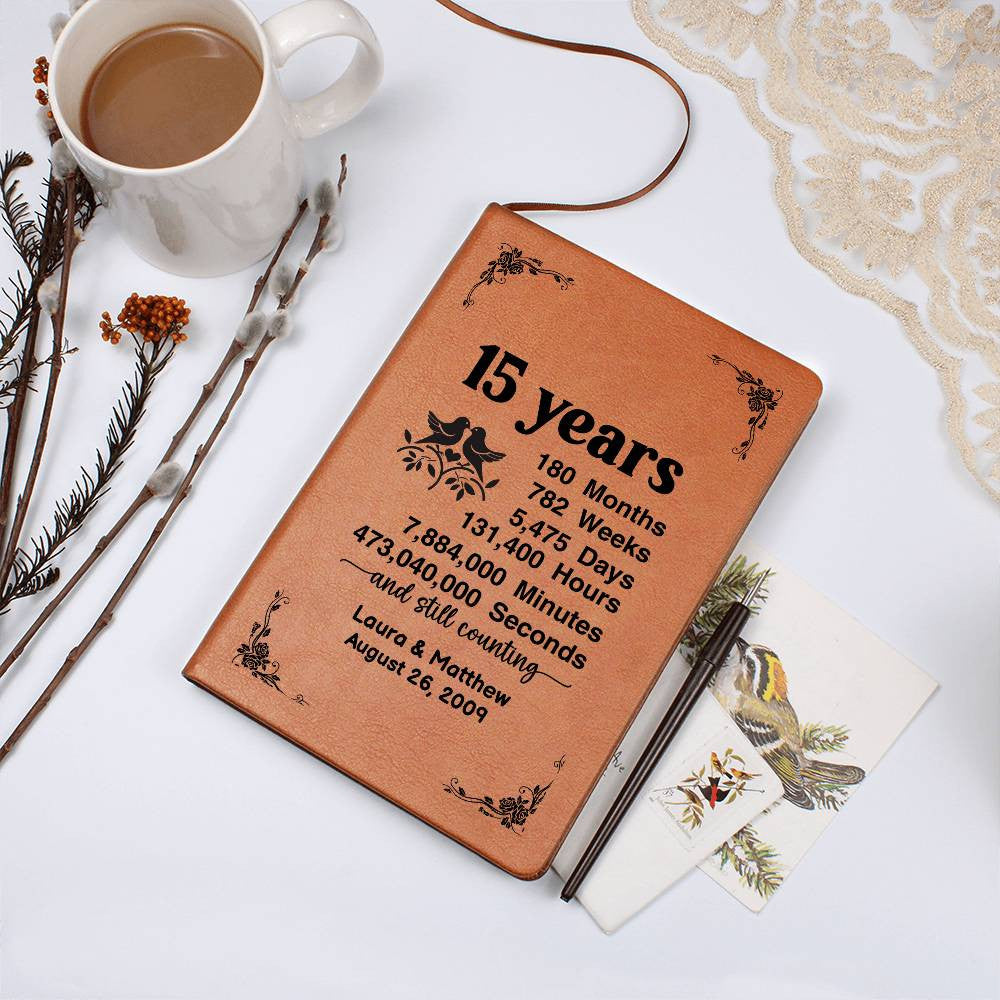 15th Wedding Anniversary Journal-[Heartfelt Family Gift]
