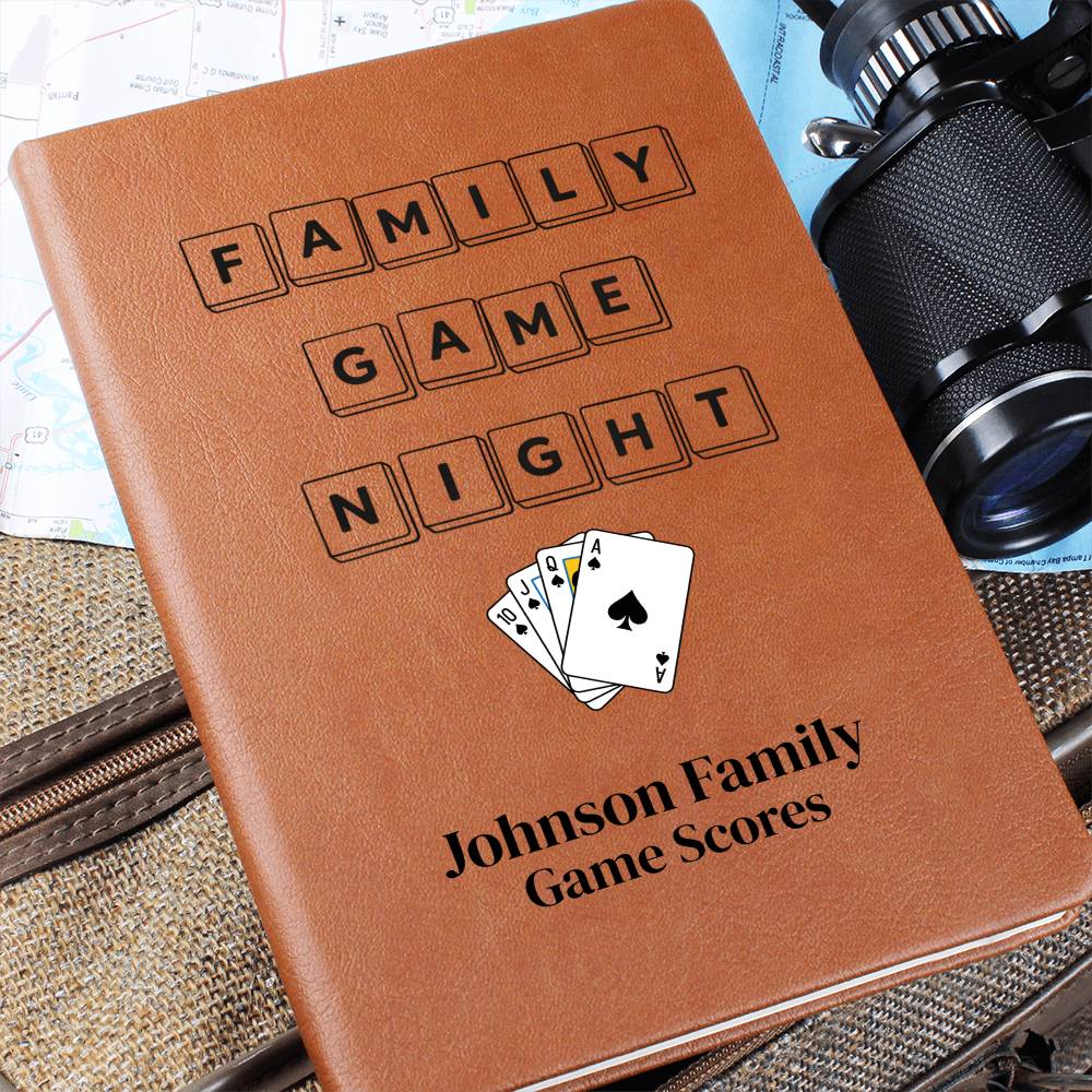 Family Game Night Game Scorebook