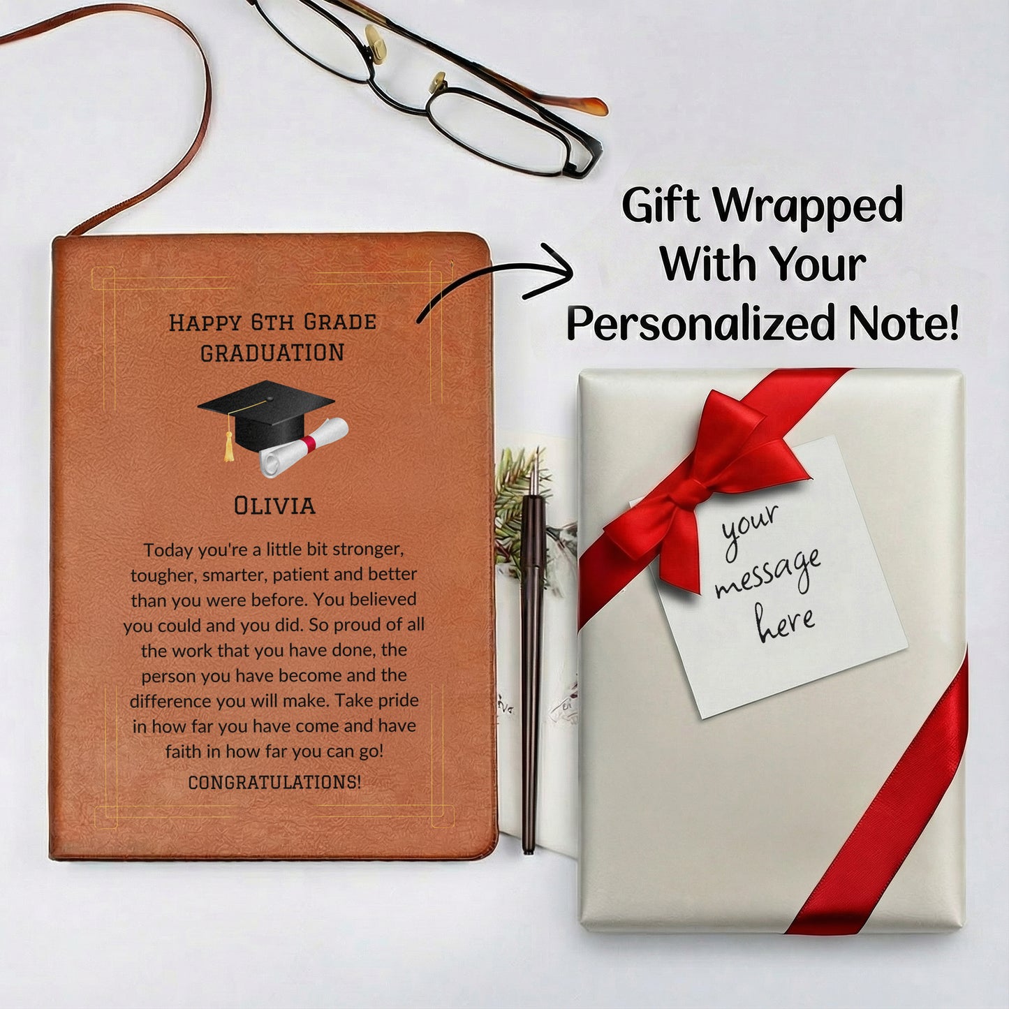 6th Grade Graduation Keepsake Journal