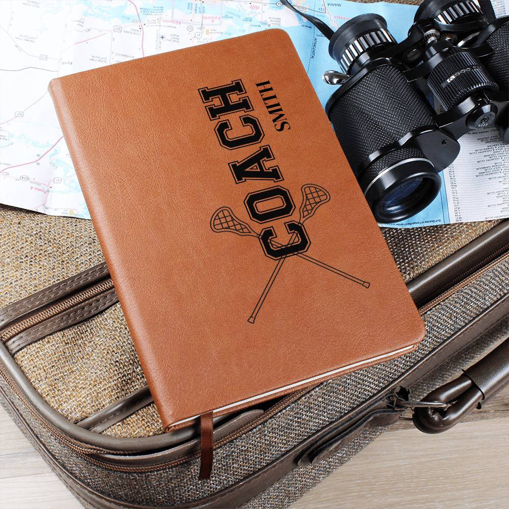 Personalized Lacrosse Coach Journal-[Heartfelt Family Gift]