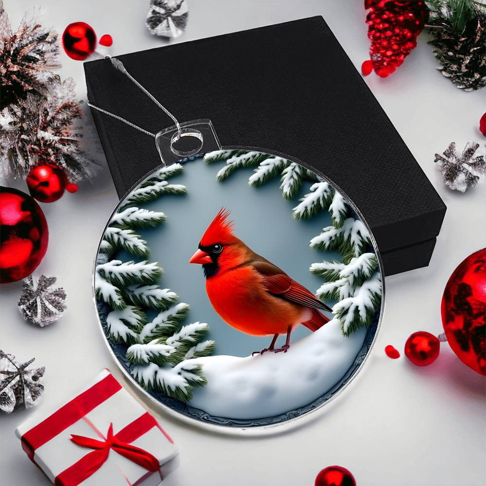 Cardinal Christmas Ornament