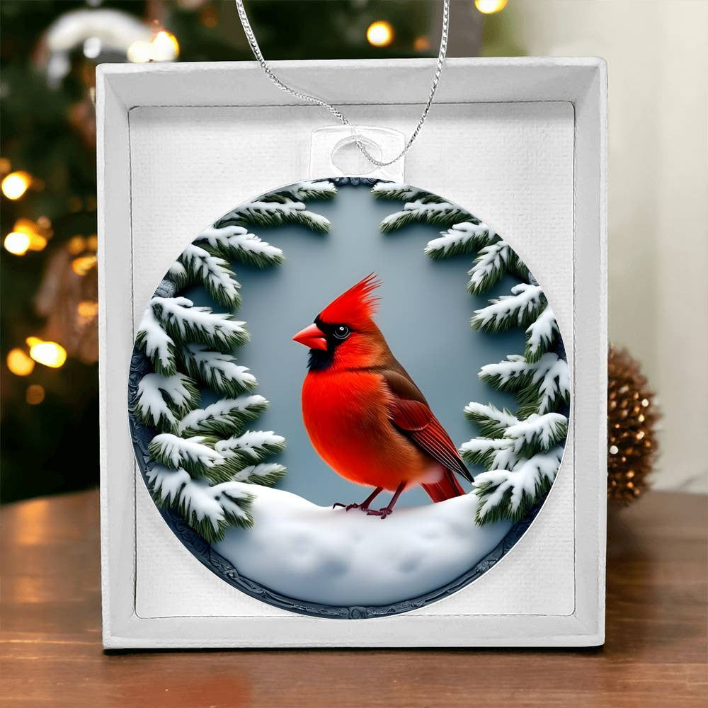 Cardinal Christmas Ornament