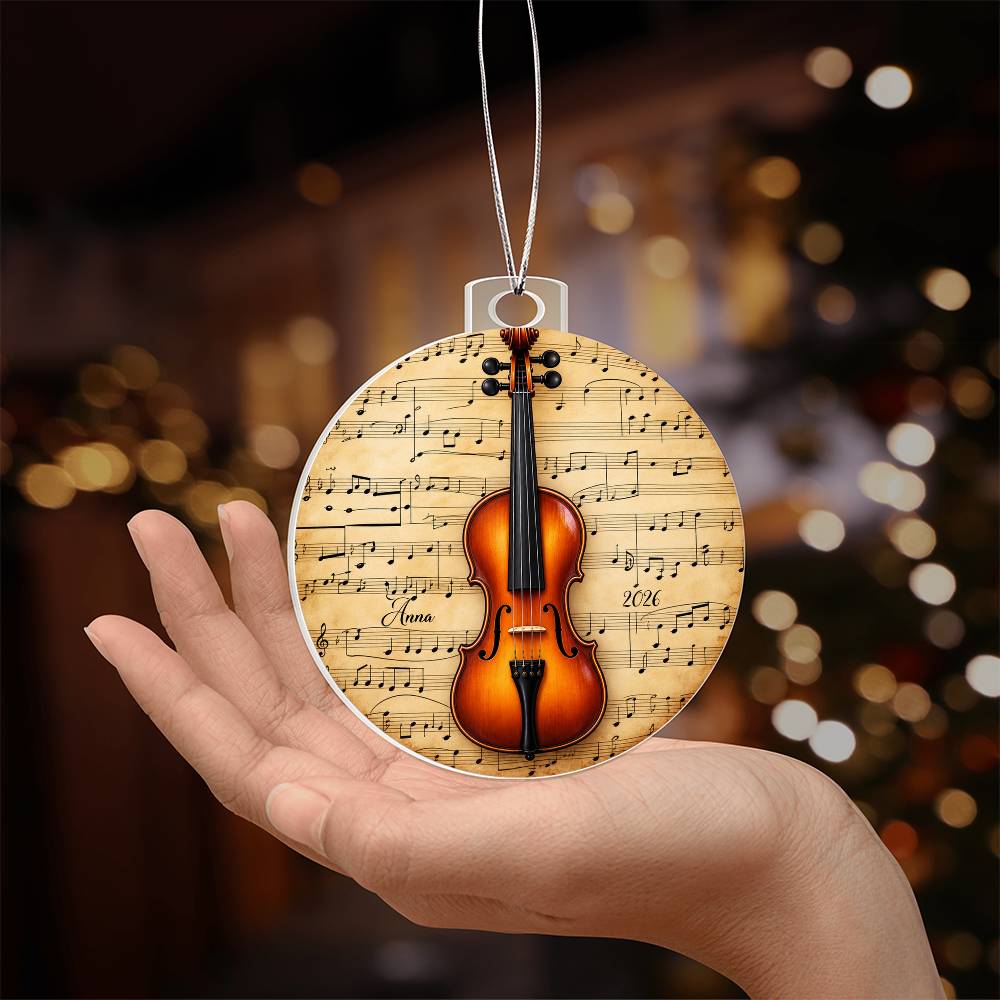 Violin Ornament
