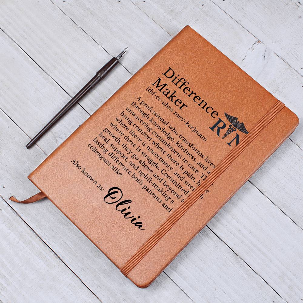 Difference Maker Journal for RN Nurse