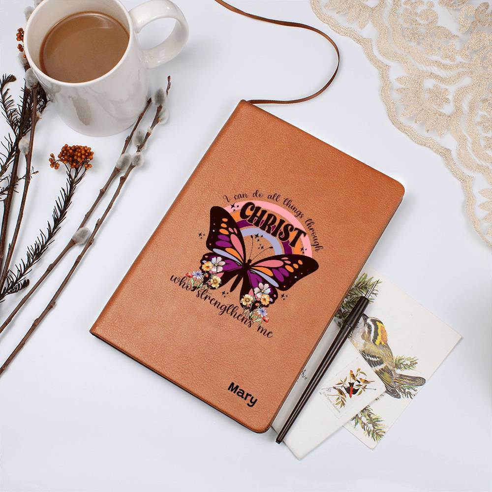 I can do all things through Christ who strengthens Me Journal-[Heartfelt Family Gift]