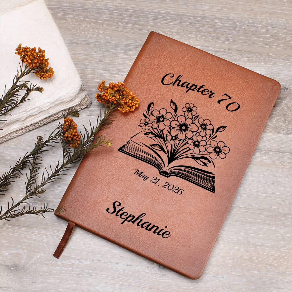 Chapter 70  Vegan Leather Birthday Journal
