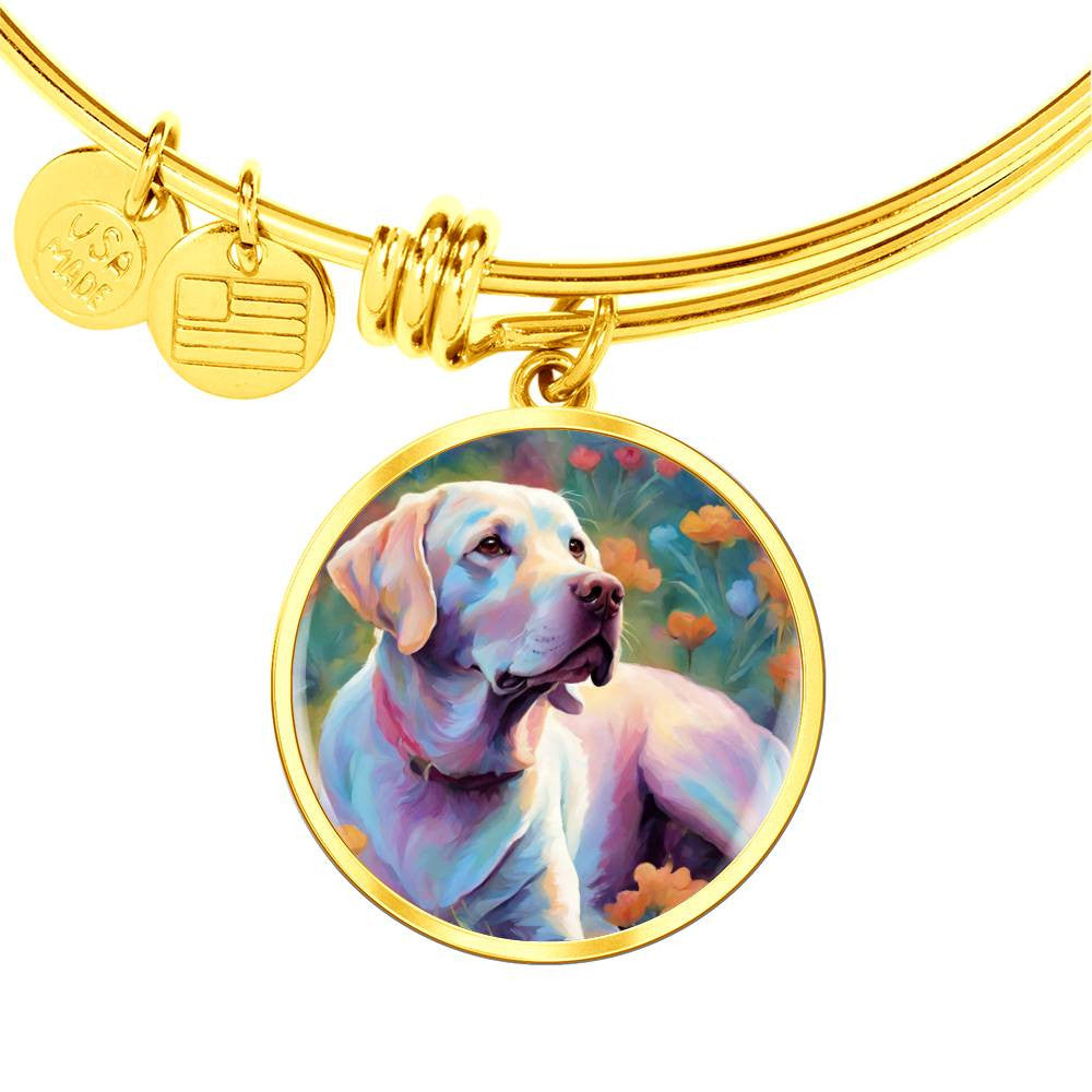 Labrador Retriever Pendant Necklace or Bangle Bracelet, Dog Breed Jewelry, Labrador Gift, Dog Lover Gift, Dog Jewelry, Dog mom gift, labrador  pendant, labrador mom-[Heartfelt Family Gift]