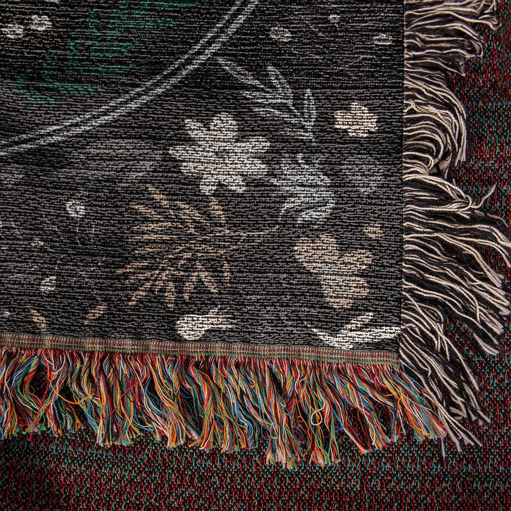 Butterfly Blanket Heirloom Woven Blanket 50x60-[Heartfelt Family Gift]