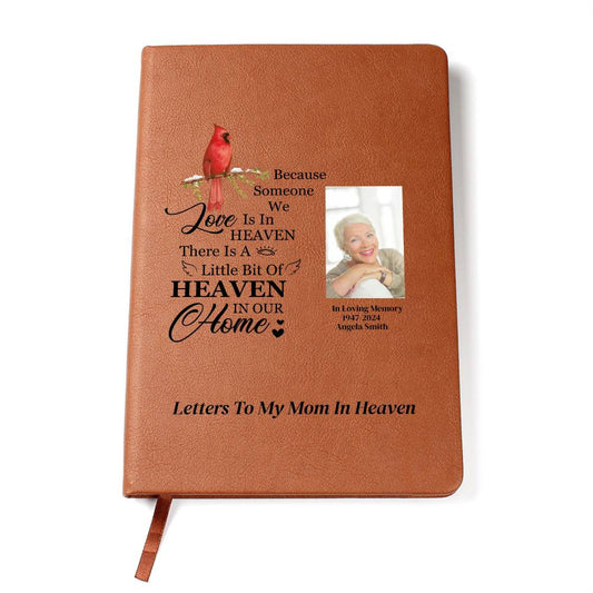 Letters to My Mom Memorial Journal, Loss of Mom, Mother Sympathy Gift, Mom in Heaven Memorial Grief Journal, Loss of Mother Gift-[Heartfelt Family Gift]