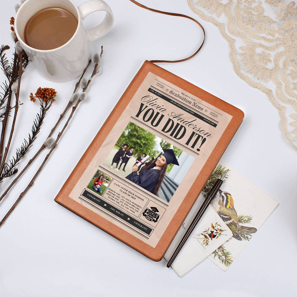 Personalized Graduation Journal-[Heartfelt Family Gift]