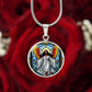 Guardian Angel Necklace with Engraving-[Heartfelt Family Gift]