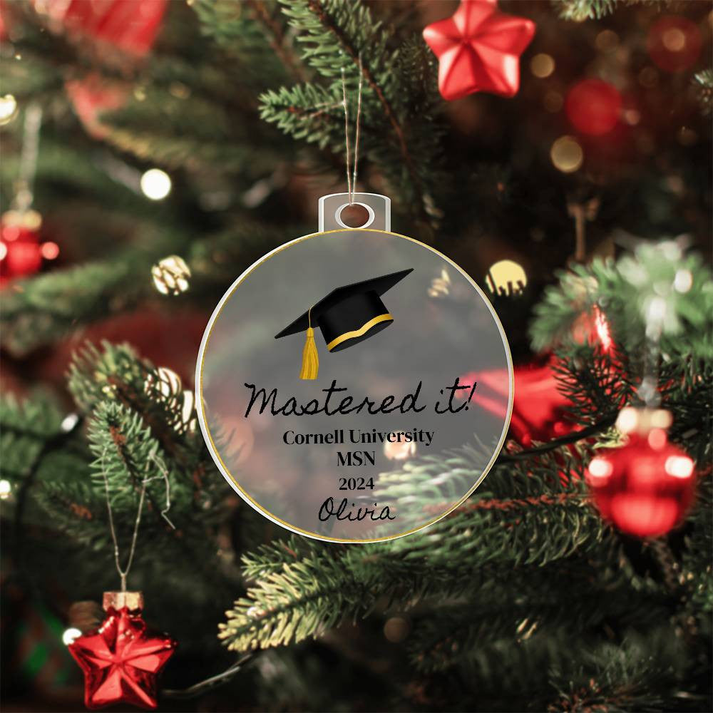 Graduation Ornament-[Heartfelt Family Gift]