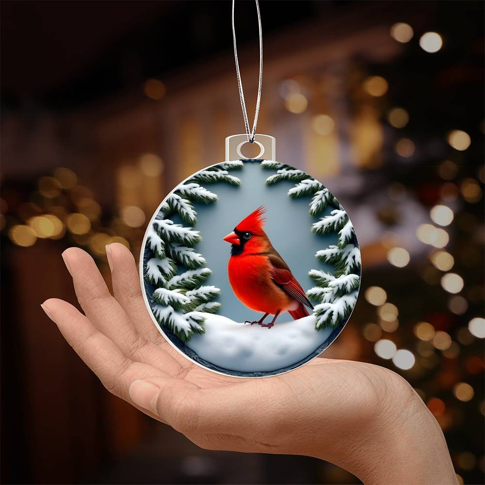 Cardinal Christmas Ornament