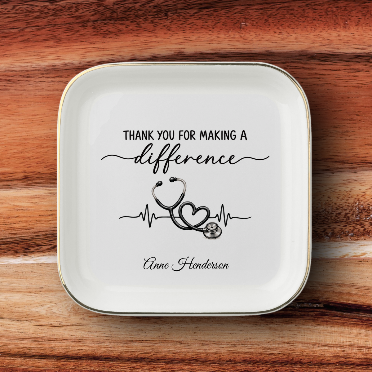 Jewelry Dish for Nurse Coworker