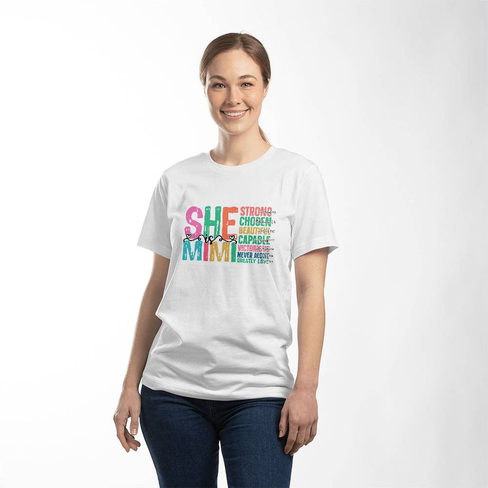 She Is Mimi T-Shirt-[Heartfelt Family Gift]