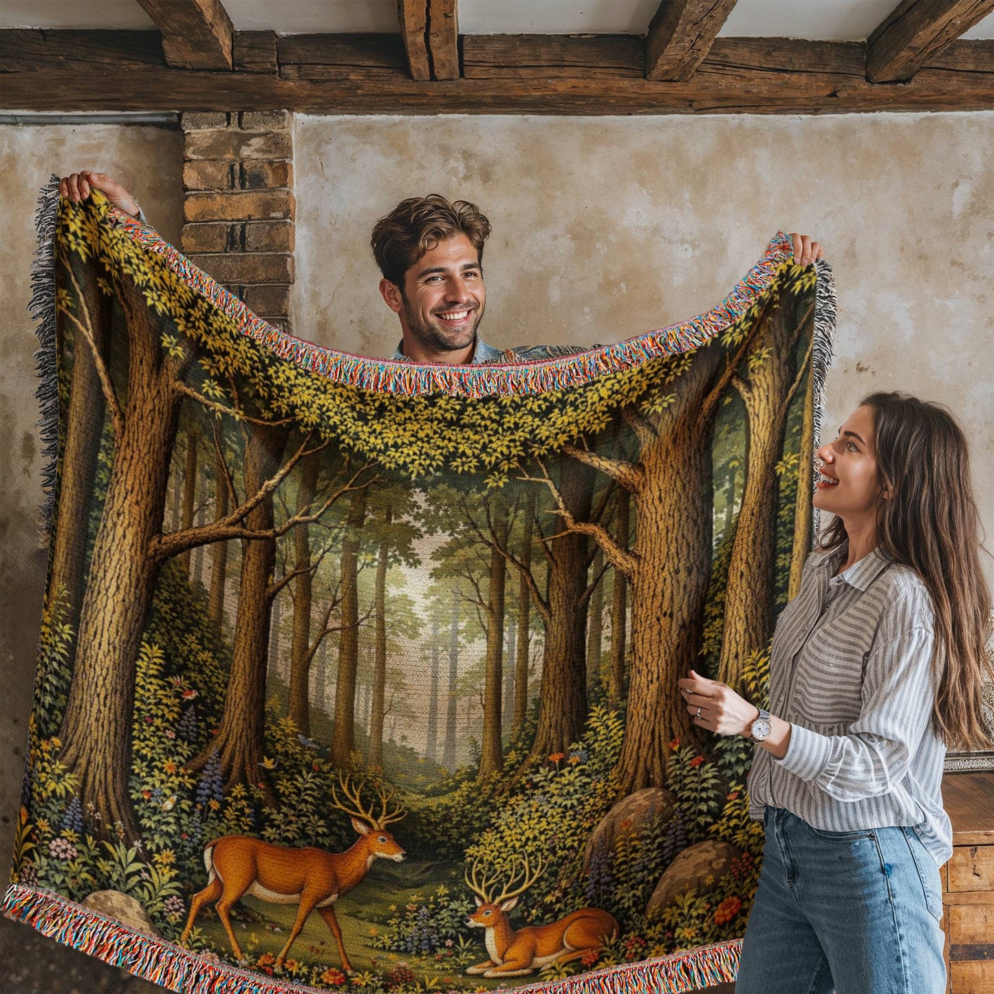 Artwork Heirloom Woven Blanket (Landscape)