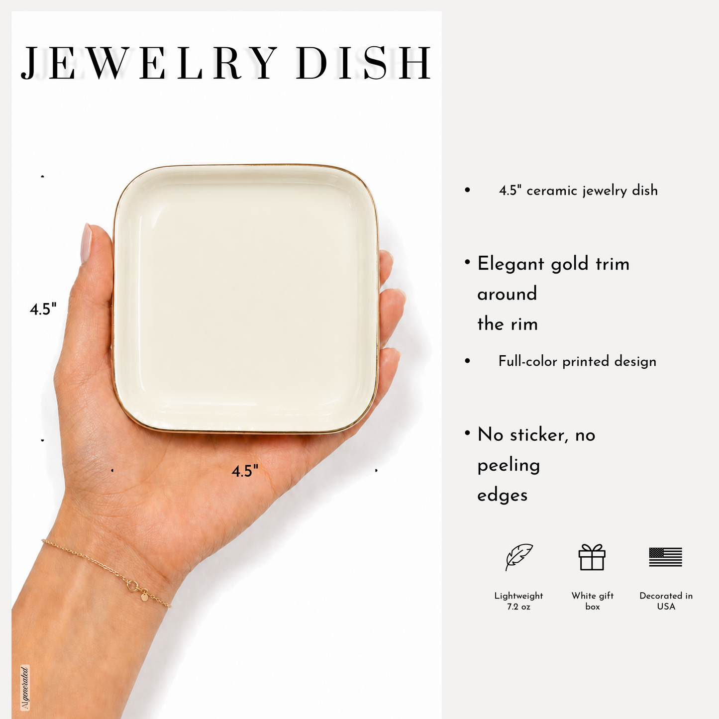 Difference Maker Jewelry Dish