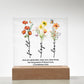 Faith Hope and Love Plaque Wedding Anniversary Gift-[Heartfelt Family Gift]