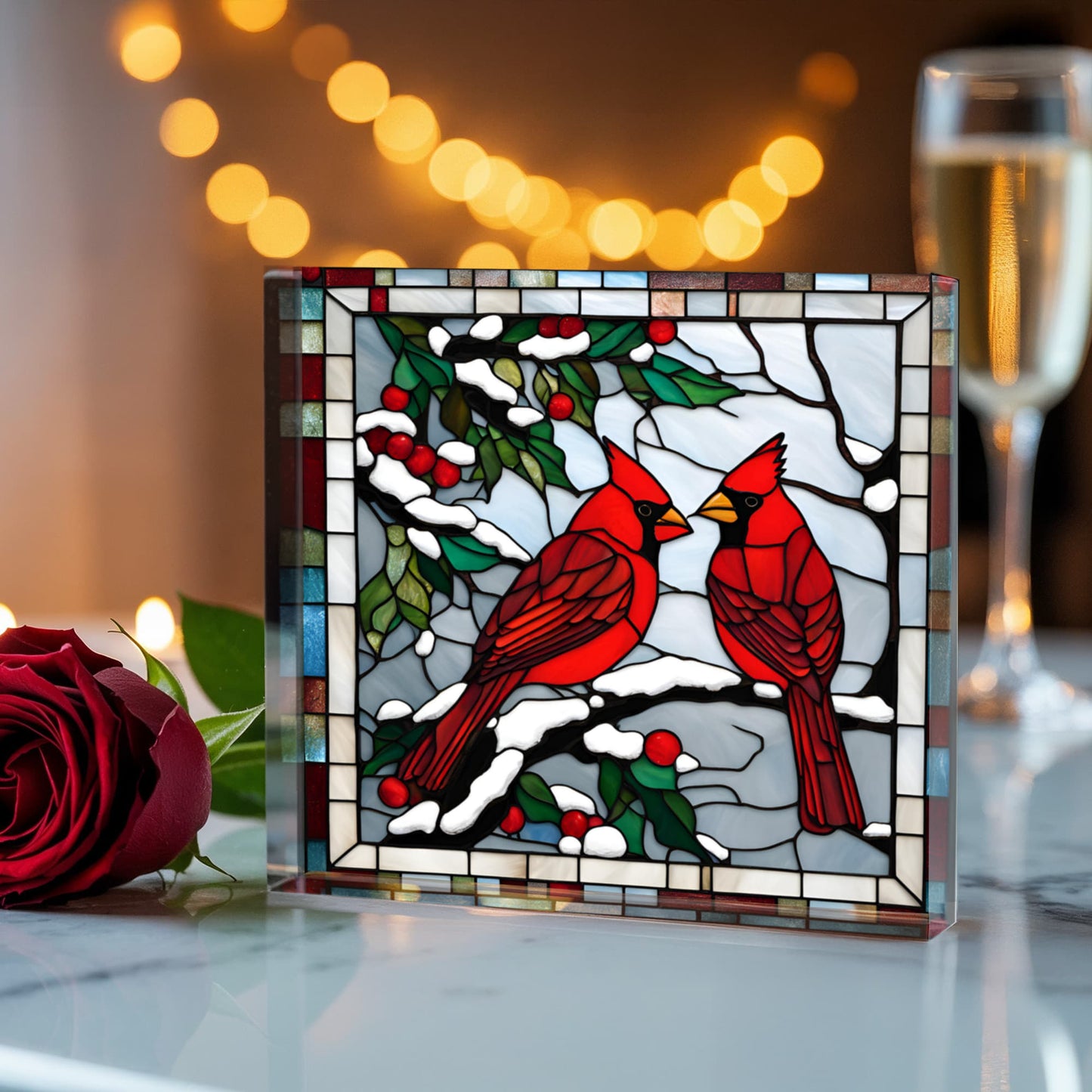 Cardinal Decorative Plaque