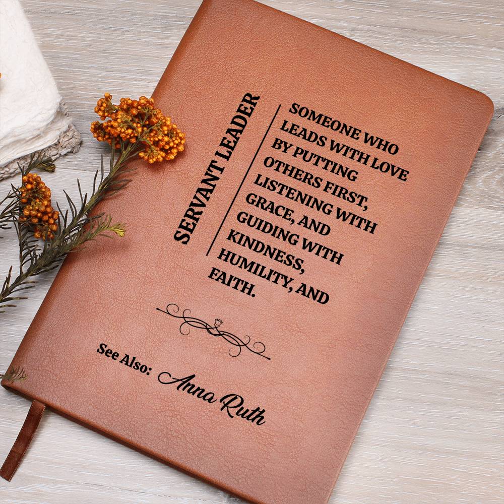Servant Leader Leather Journal