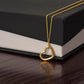 6th Grade Graduation Gift Gold Heart Necklace-[Heartfelt Family Gift]