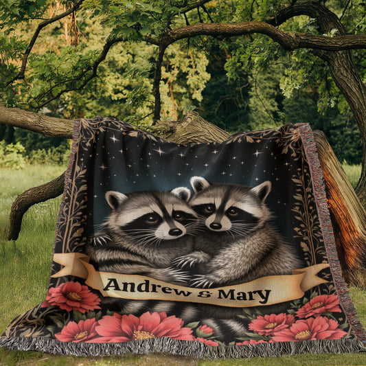 Heirloom Artwork Woven Blanket (Portrait)-[Heartfelt Family Gift]