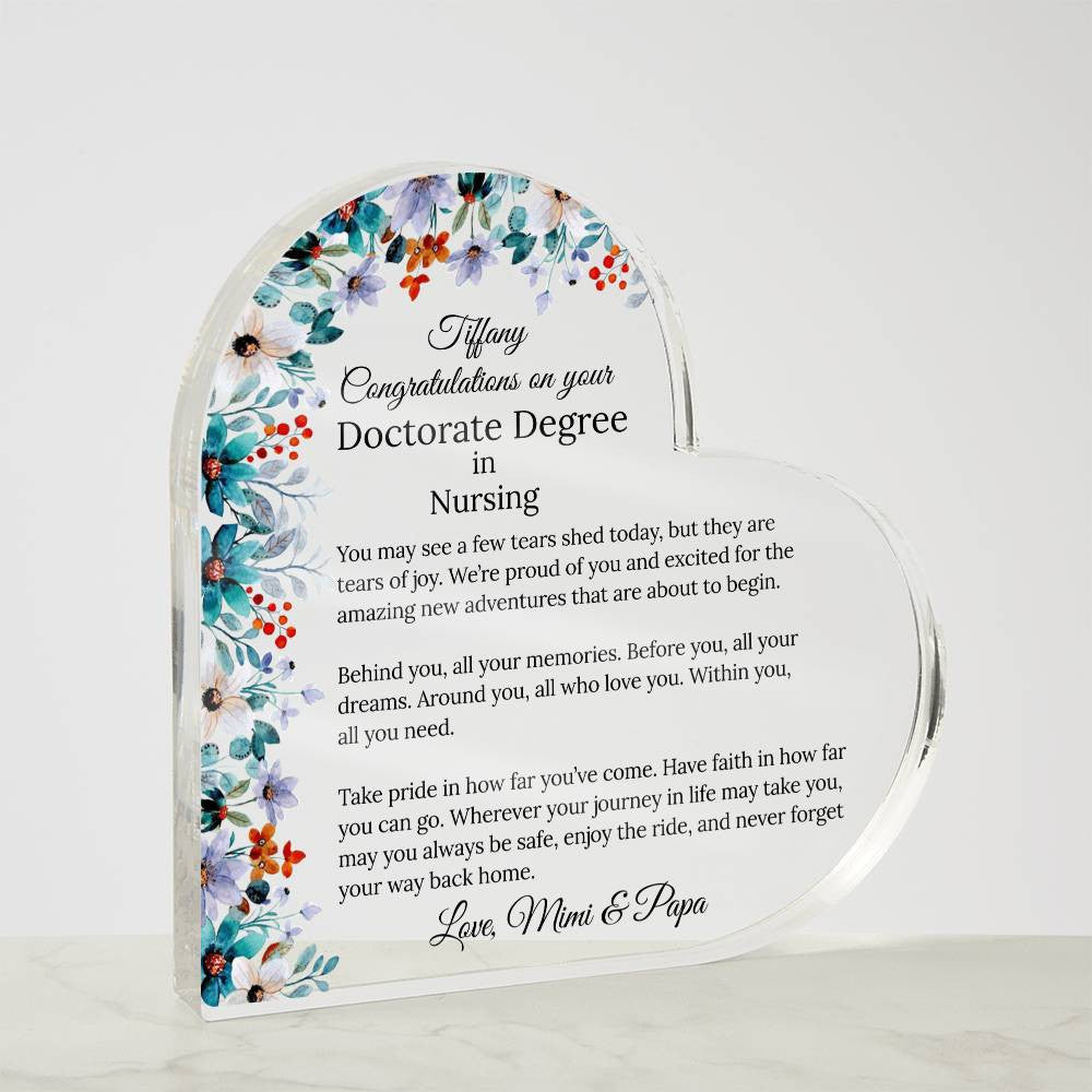 Personalized Doctorate Phd Graduation Gift