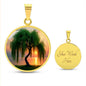 Weeping Willow Tree Engraved Necklace-[Heartfelt Family Gift]