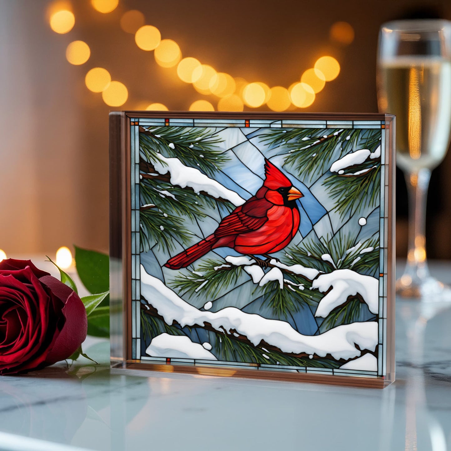 Cardinal Decorative Plaque