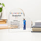 Personalized Kindergarten Graduation Heart Plaque Gift-[Heartfelt Family Gift]