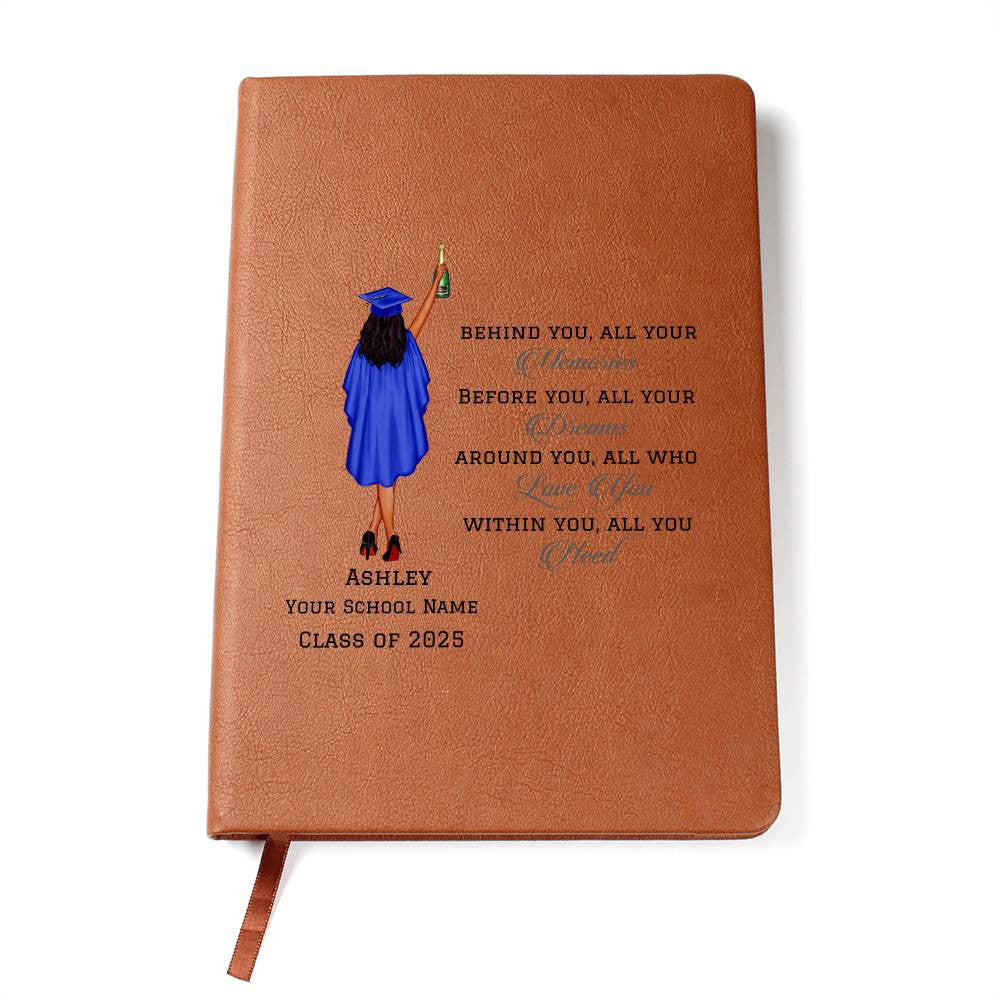 Class of 2025  Personalized Graduation Journal-[Heartfelt Family Gift]