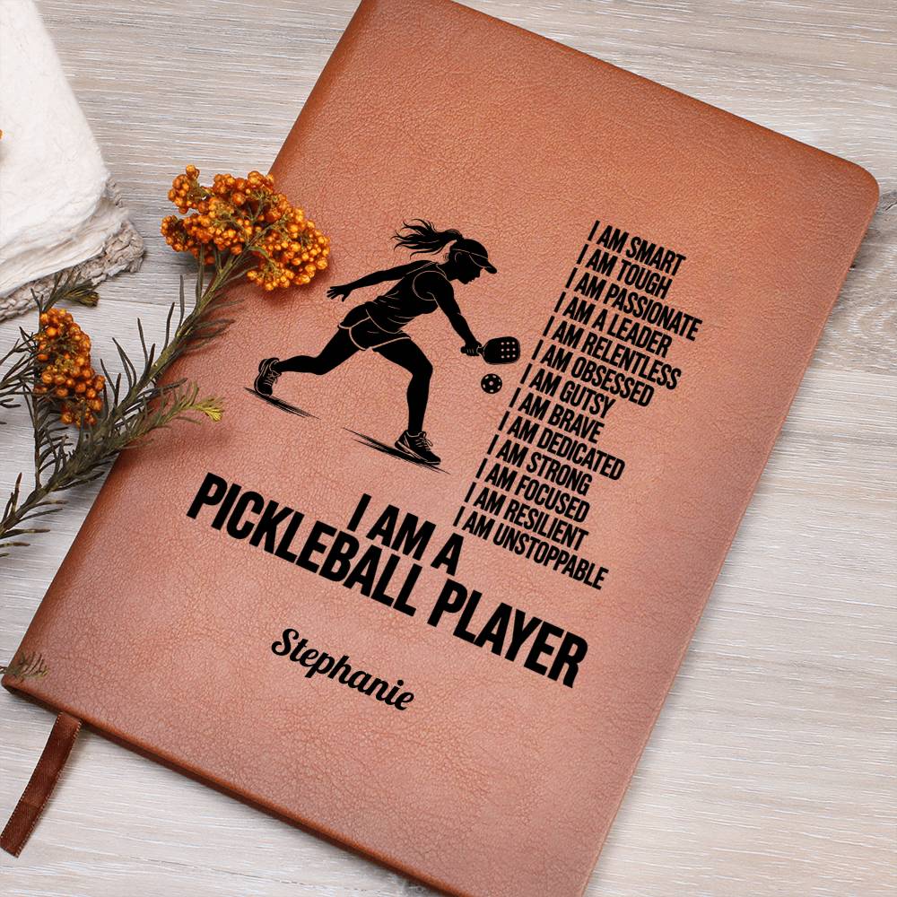 Personalized Pickleball Player Affirmation Journal