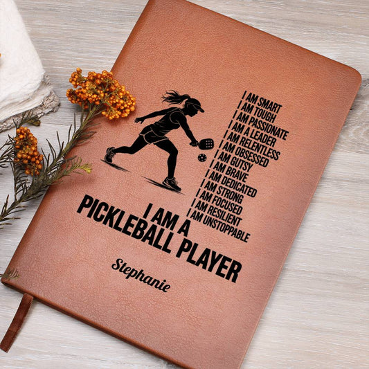 Personalized Pickleball Player Affirmation Journal
