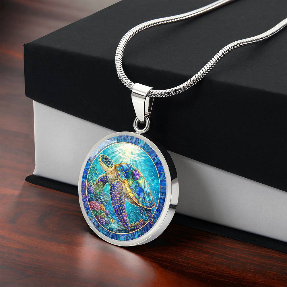 Sea Turtle Necklace, Ocean Life Jewelry, Engraved Sea Turtle Pendant, Turtle Lover Gift, Nature Inspired Keychain, Marine Life Bracelet