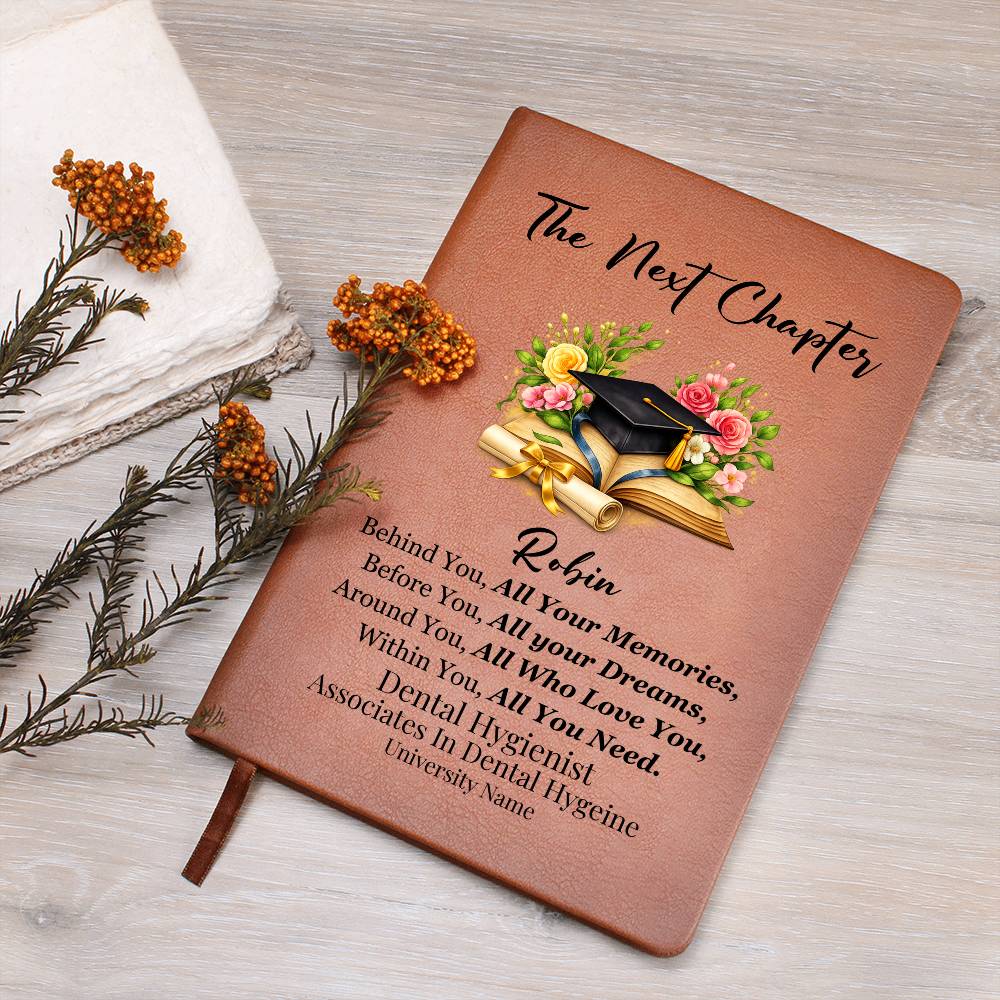 Personalized Dental Hygiene Graduation Journal Gift for Dental Assistant