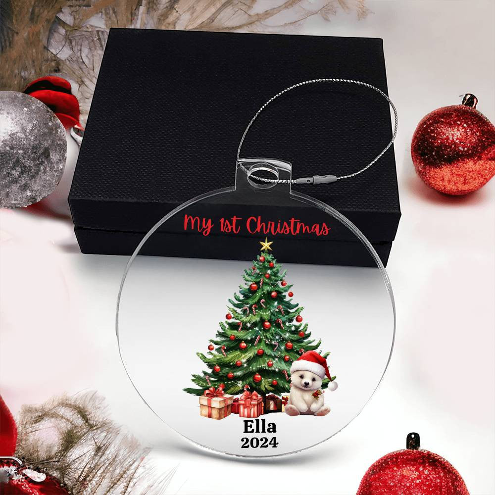 Baby's 1st Christmas Ornament-[Heartfelt Family Gift]