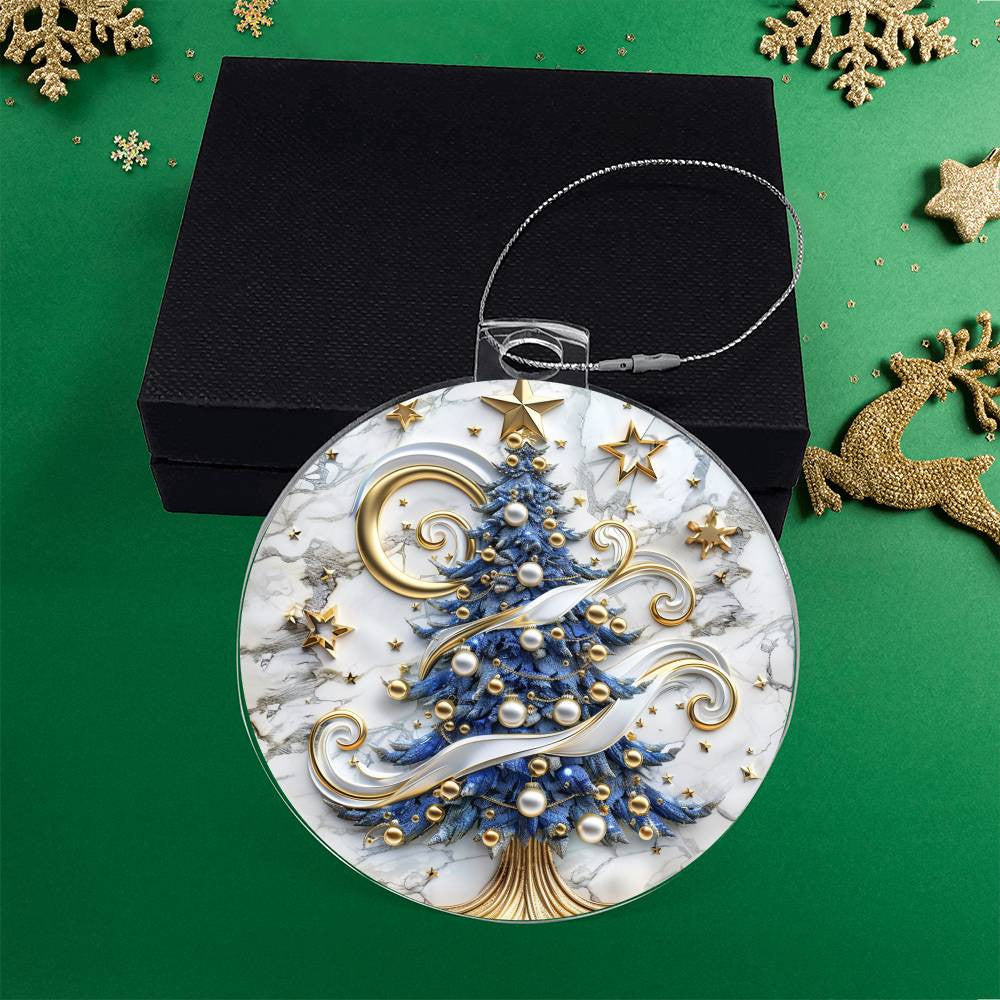 Tree Christmas Ornament-[Heartfelt Family Gift]