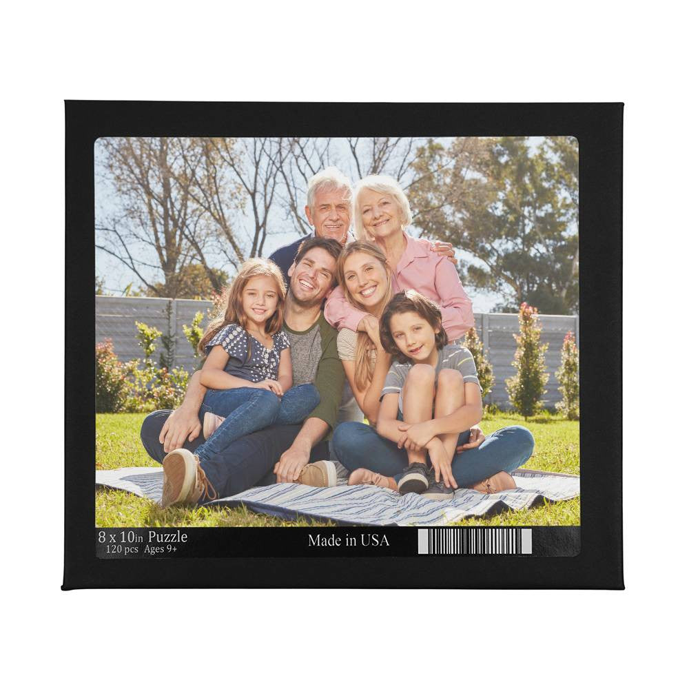 Custom Photo Jigsaw Puzzle 8" x 10"-[Heartfelt Family Gift]