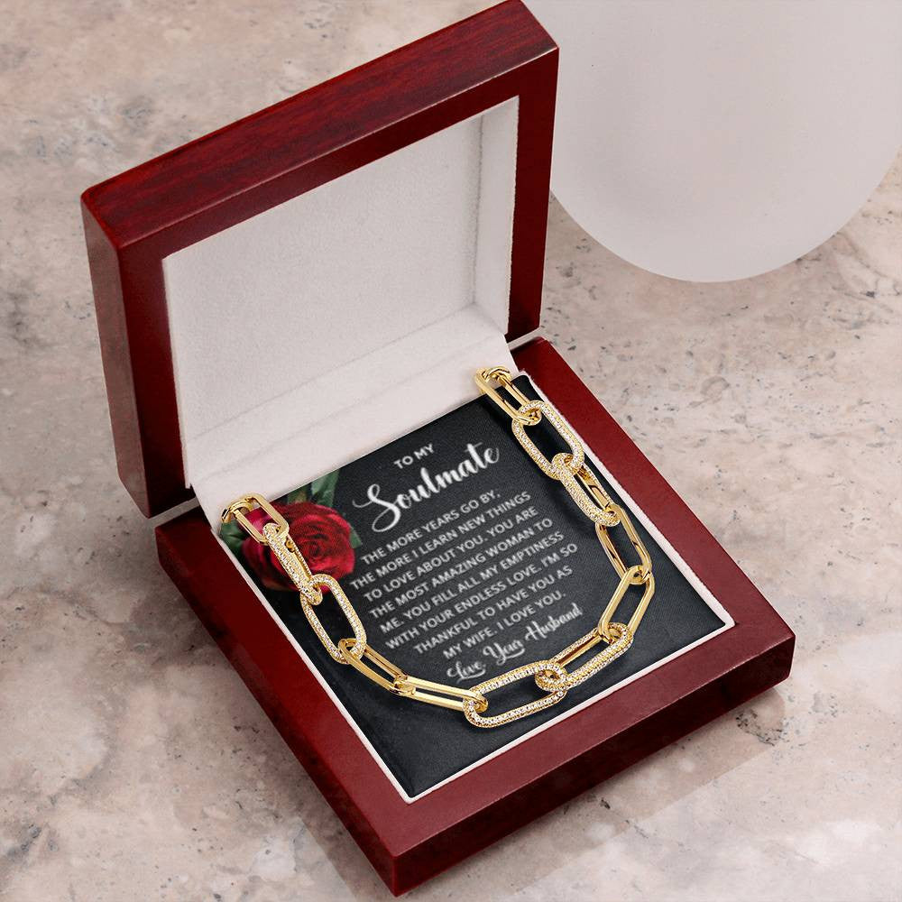Soulmate Forever Linked Necklace-[Heartfelt Family Gift]