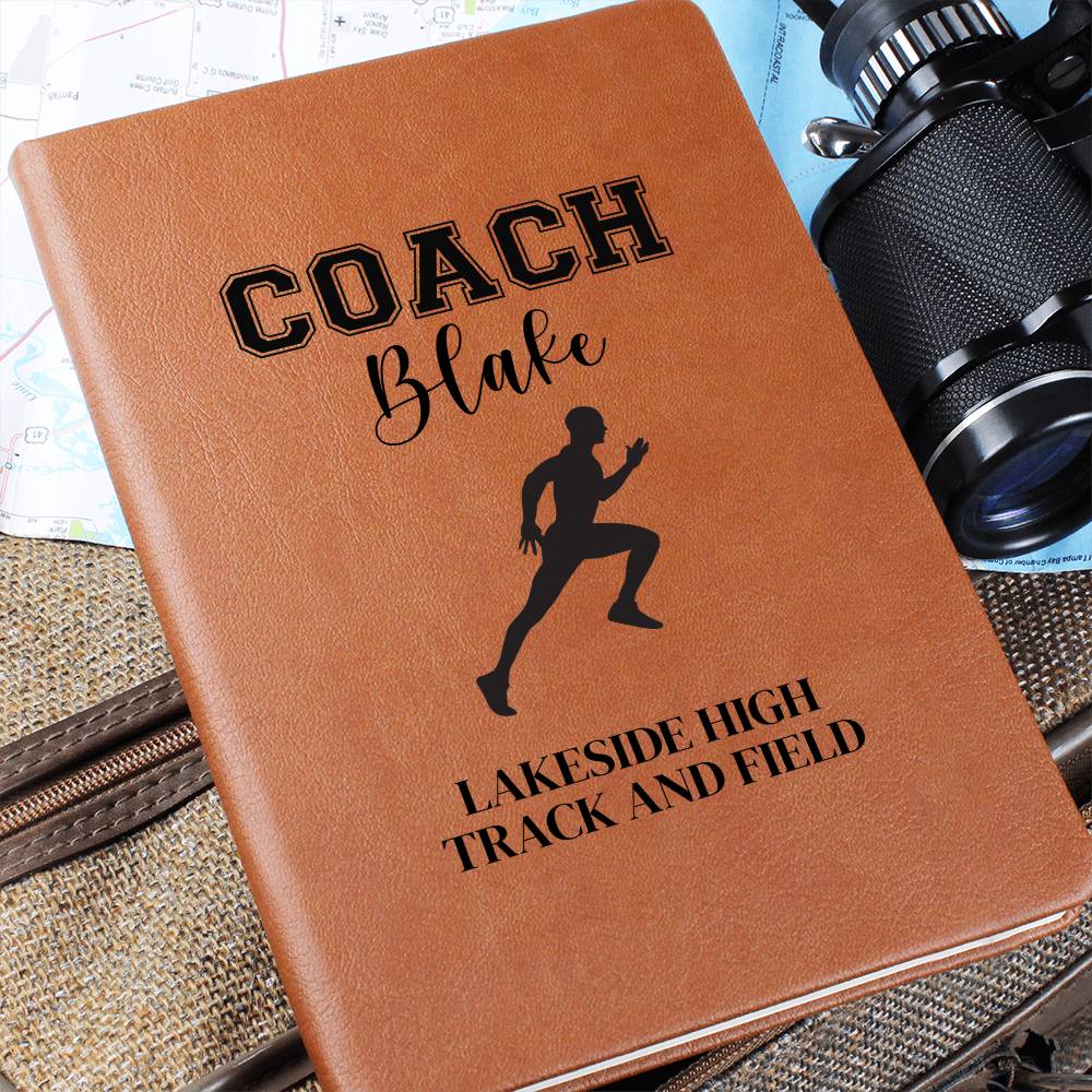Track Coach Journal Gift