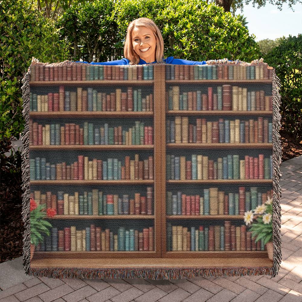 Personalized Book Reading Blanket