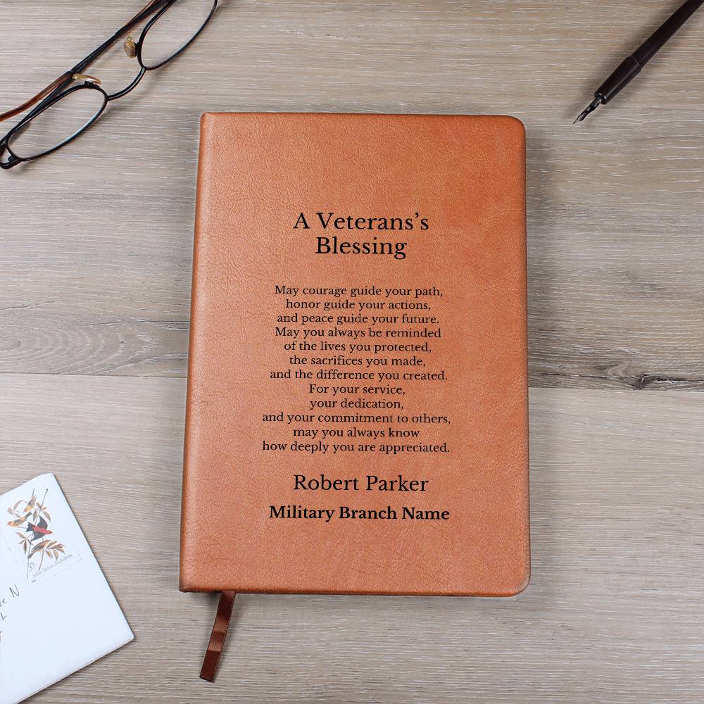 A Veteran's Blessing Prayer Journal