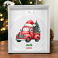 Kids Custom Name Red Truck Ornament-[Heartfelt Family Gift]