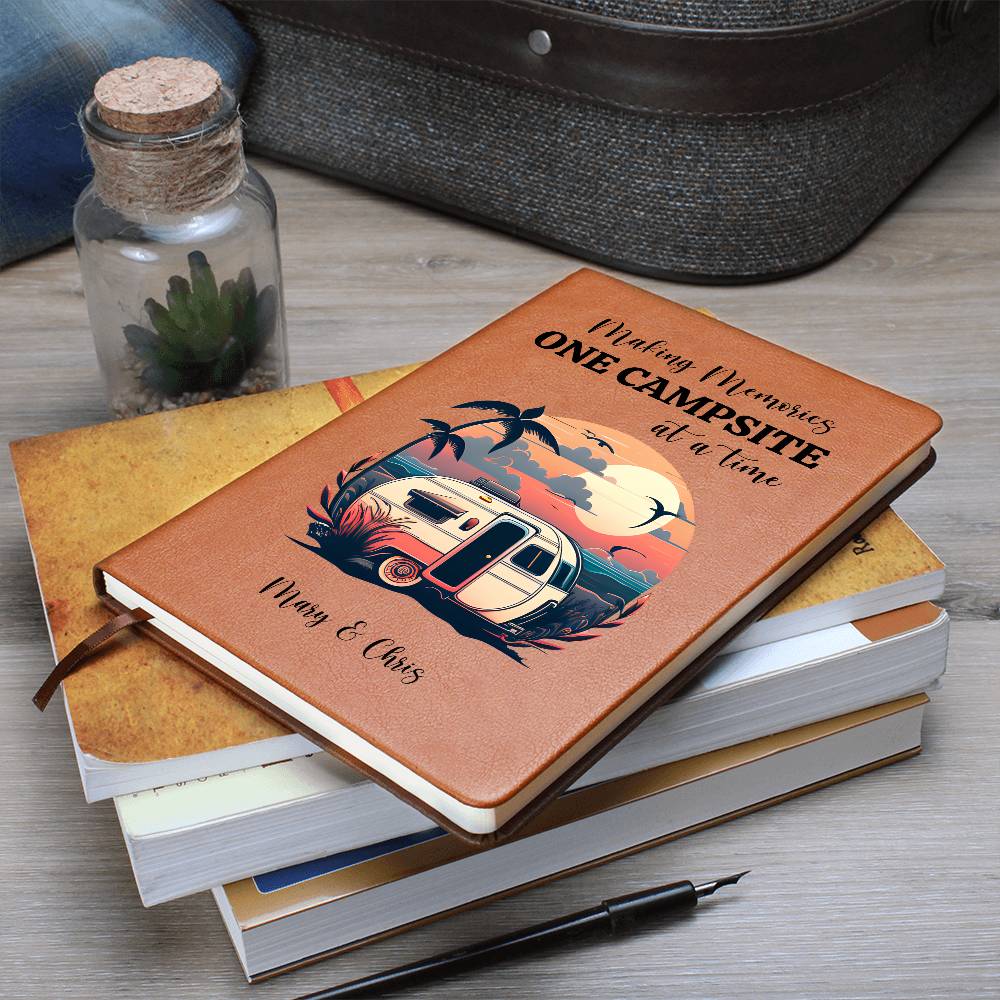 Personalized Retro Camper Journal