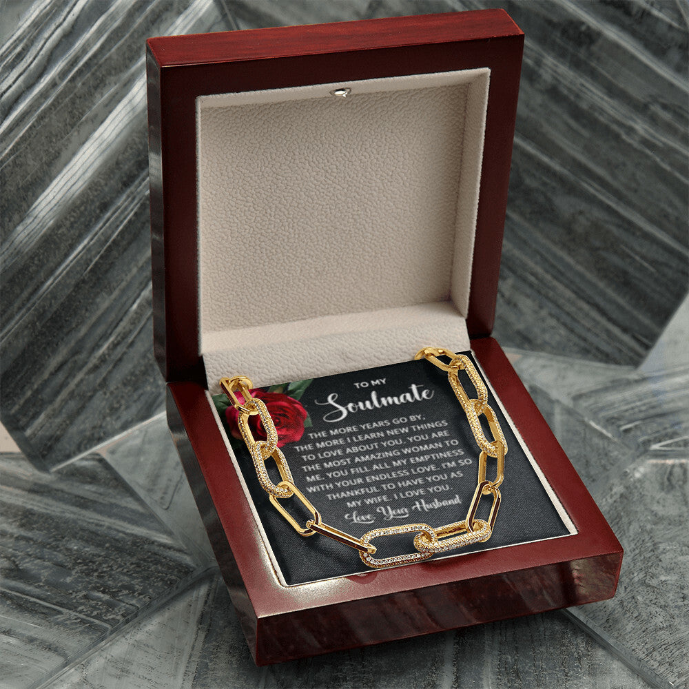 Soulmate Forever Linked Necklace-[Heartfelt Family Gift]