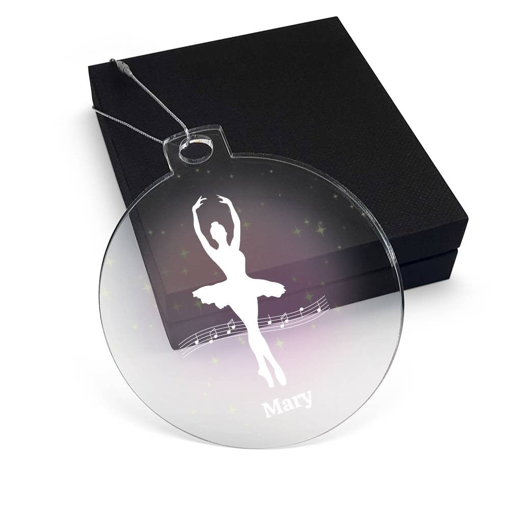 Personalized Ballet Christmas Ornament-[Heartfelt Family Gift]